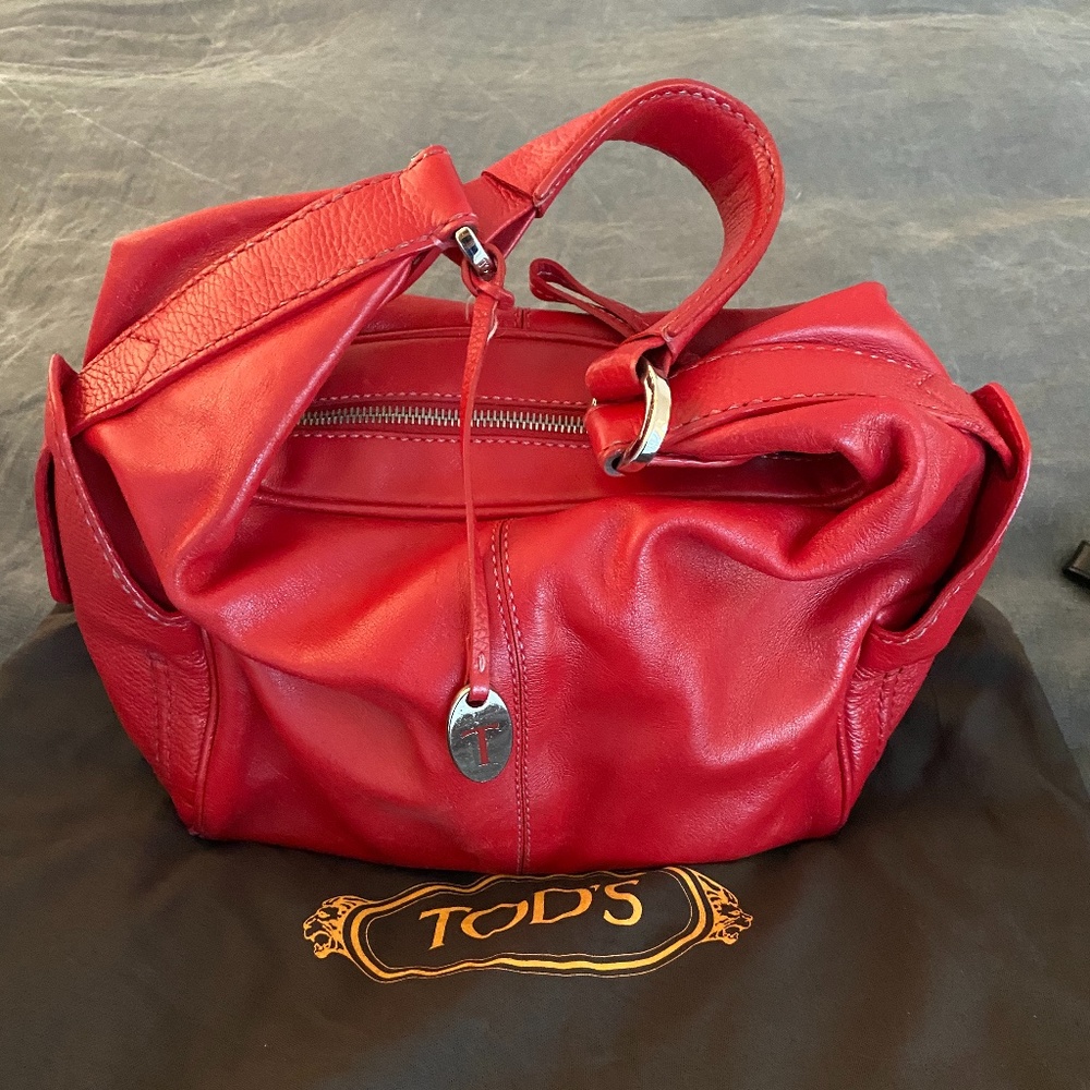 Tod's leather satchel bag